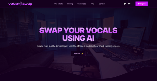 Voice Swap - Creación musical por Yeswelab.com