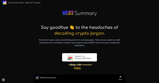 Web3 Summary - Resúmenes de artículos criptográficos por Yeswelab.com